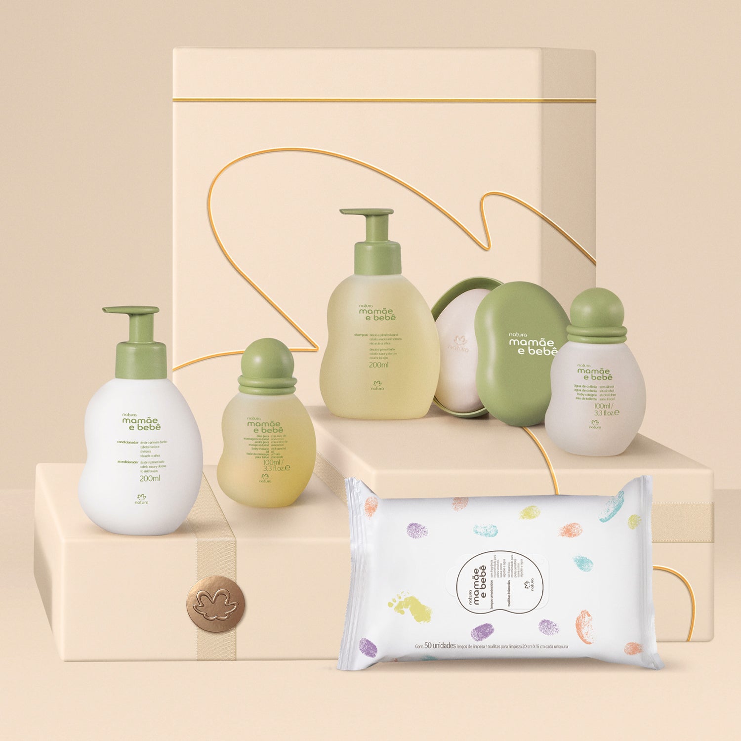 Presente Natura Mamãe e Bebê Cuidado Essencial