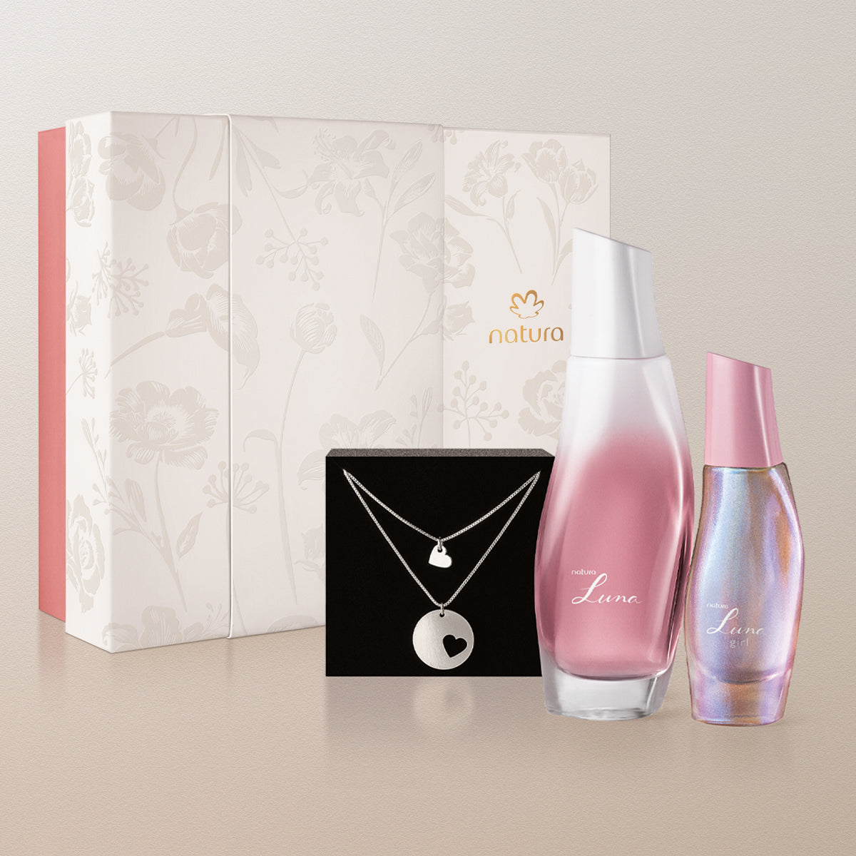 Presente Natura Luna e Luna Girl Mãe e Filha com Acessório