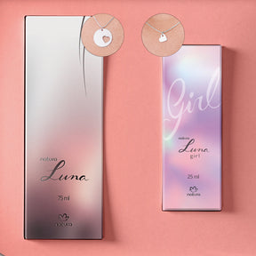 Presente Natura Luna e Luna Girl Mãe e Filha com Acessório