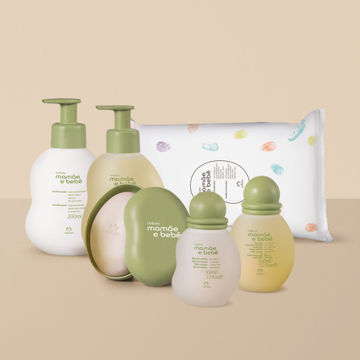 Presente Natura Mamãe e Bebê Cuidado Essencial